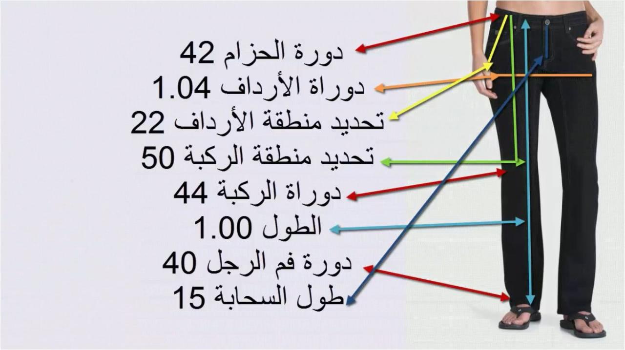 طريقة تفصيل بنطلون اطفال جينز 7393 1