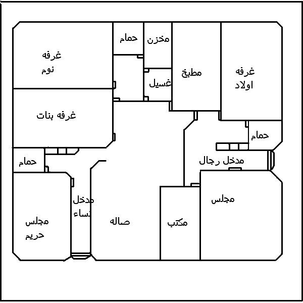 خرائط منازل 150 متر 10×15 9224 4