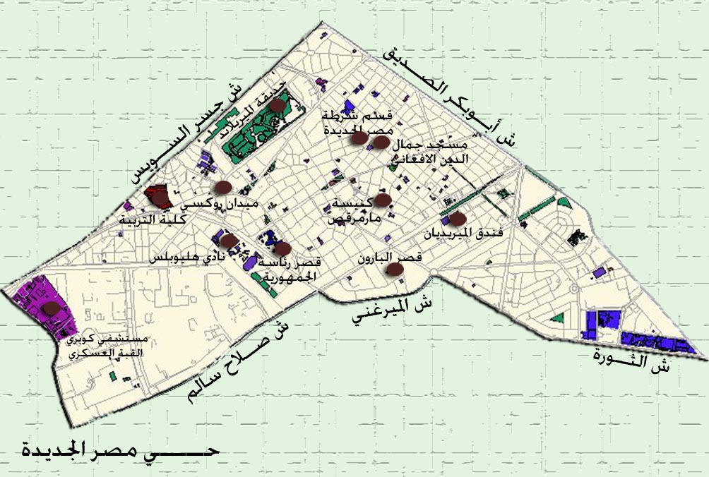 خريطة مصر الجديدة- تعرف على خريطة مصر الجديدة 7788 3