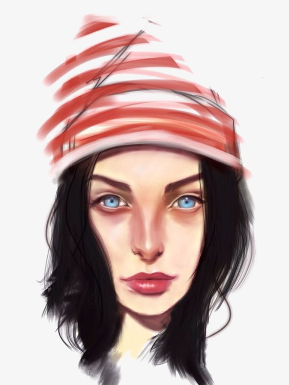 بنات رسم - صور بنات مرسومة جميلة 1652 7