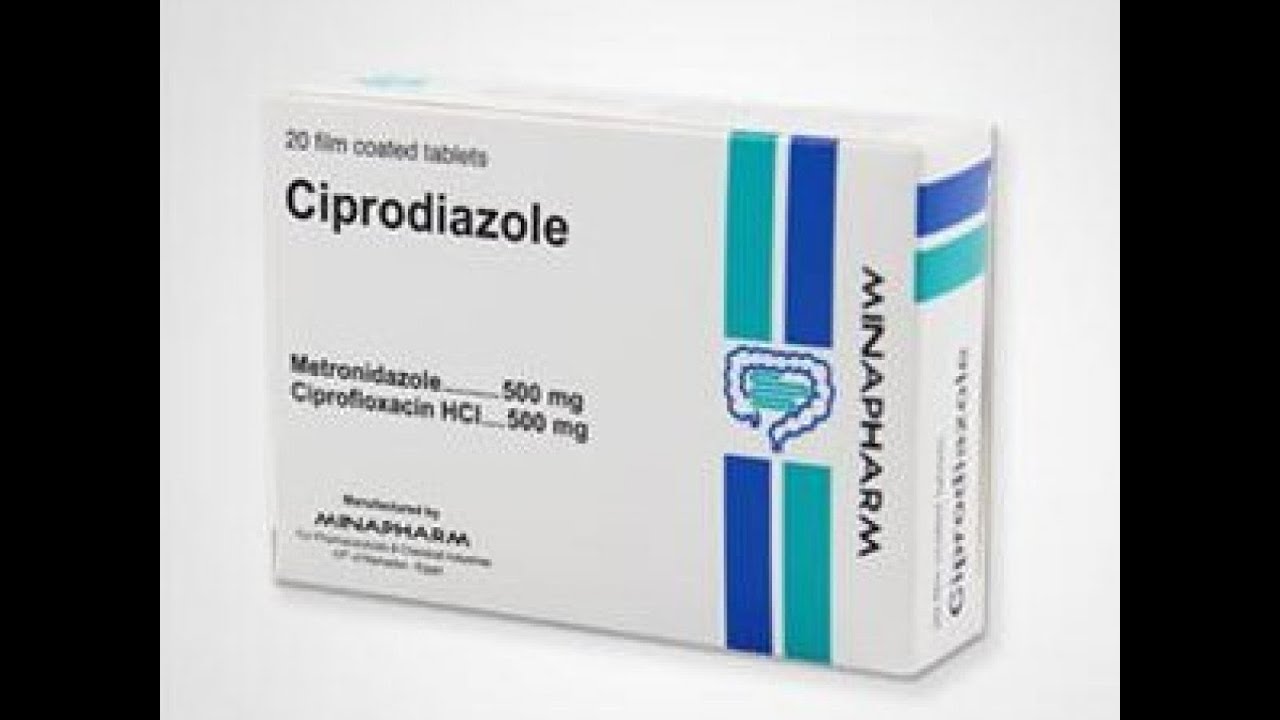 سيبروديازول اقراص مضاد حيوي بكتيري للقولون والجهاز الهضمي - دواء Ciprodiazole بالتفصيل 11872 1